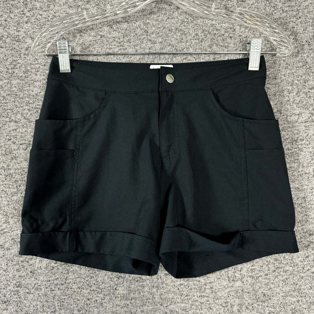 Zyia Active Women's Size XXS Black Polyester Outdoor Hike Shorts